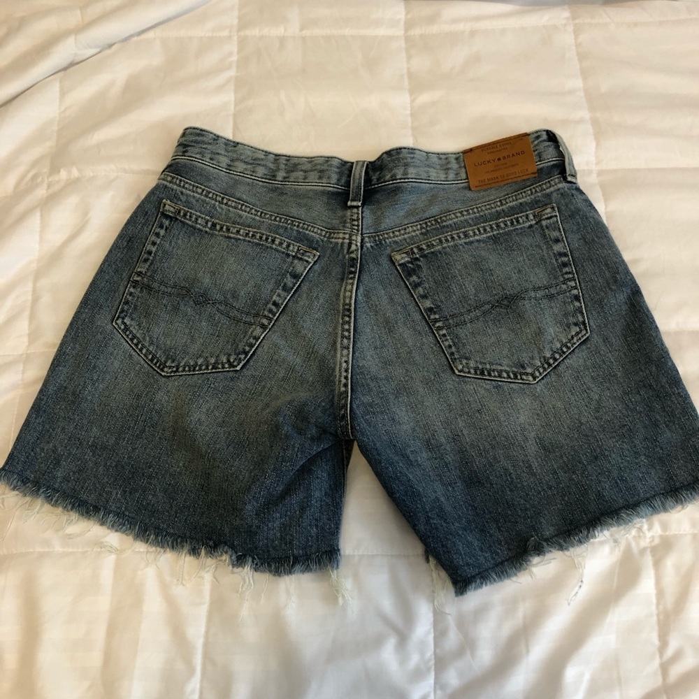 Lucky Brand Boyfriend Denim Shorts - Picture 5 of 7